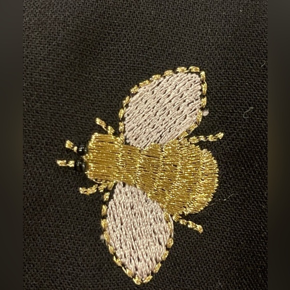 Victoria Beckham for Target Black Bug Embellished Halter Midi Dress size small - Picture 7 of 7